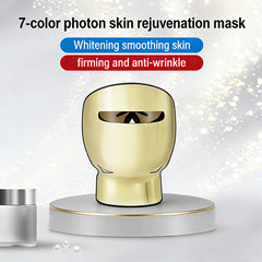 Maschera professionale a luce LED 8 colori 756 LED per viso e collo – Anti-acne, schiarente e anti-invecchiamento a casa