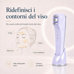 HIFU - FacialDefy 3.0 Lite, HIFU 2in1 Occhi e Viso Ultrasuono Microfocalizzato, Stimola la Produzione di Collagene, Riduce le Rughe