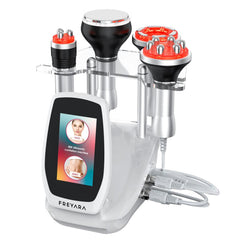 Macchina Cavitazione Ultrasuoni 80K 4in1 con Radiofrequenza e Vacuum, Dispositivo Snellente e Rimodellante per Corpo, Viso, Braccia, Pancia, Vita e Gambe