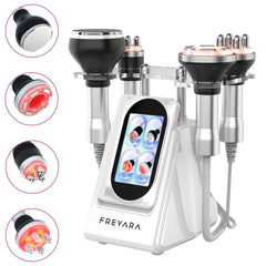 Macchina Cavitazione Ultrasuoni 80K 4in1 con Radiofrequenza e Vacuum, Dispositivo Snellente e Rimodellante per Corpo, Viso, Braccia, Pancia, Vita e Gambe