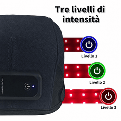 Cuffia per Fototerapia a 84 LED Senza Fili – Crescita dei Capelli più Sana, Batteria 1800mAh, Ricaricabile e Portatile