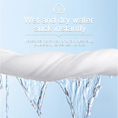 Asciugamano per il viso monouso extra spesso, ultra-spesso, sicuro per la pelle, ecologico (100 pz/busta, 20 x 21 cm)