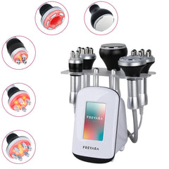 80KHz Multi-Funzione Macchina Cavitazione Ultrasuoni con Radiofrequenza e Vacuum – Dispositivo Rimodellante Corpo per Viso, Braccia, Vita, Addome e Gambe