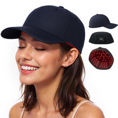 Cappello con Luce Rossa a 108 LED per Benessere dei Capelli e del Cuoio Capelluto