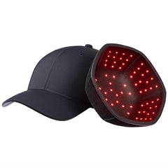Cappello con Luce Rossa a 108 LED per Benessere dei Capelli e del Cuoio Capelluto