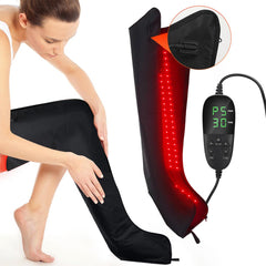 Stivali per fototerapia a luce rossa e infrarossa a 528 LED di qualità medica per gambe e piedi