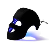 Maschera e Cappuccio per Fototerapia LED 2in1 con 278 LED per Viso e Capelli – Fototerapia LED Professionale a 4 Lunghezze d’Onda per Pelle e Cuoio Capelluto
