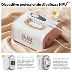HIFU - FacialDefy 3.0, Macchina Professionale HIFU RF Ultrasuoni per Lifting Viso, Anti-Età e Rimozione Rughe