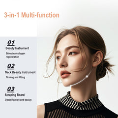 EMS-FacialGlow HC2501, Dispositivo di Bellezza Dual-Mode, Potere Sbiancante & Anti-Aging con Terapia Calda e Fredda