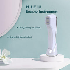 HIFU - FacialDefy 3.0 Lite, HIFU 2in1 Occhi e Viso Ultrasuono Microfocalizzato, Stimola la Produzione di Collagene, Riduce le Rughe