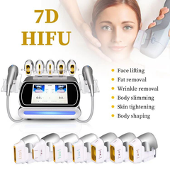 HIFU - FacialDefy 4.0, Macchina di Bellezza Ultrasuono Focalizzato HIFU 7D, Lifting Profondo del SMAS, Rimozione Grasso, Rimozione Rughe, Modellamento Corpo