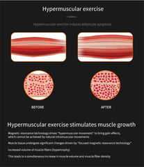 Macchina EMS NEO per Modellamento del Corpo e Snellimento, con Due Maniglie, Design da Scrivania per Uso Domestico
