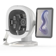 K33 Analizzatore della Pelle AI – 8 Modalità Spettrali, Scanner Facciale 3 Telecamere 180°, Display 15,6", 30+ Parametri Cutanei, per Tutti i Tipi di Pelle, Microscopio Cuoio Capelluto 50x