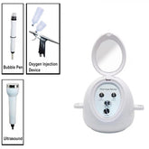 HOBA - FacialClean 3in1, Dispositivo Professionale per la Pulizia dei Pori del Viso con Microbolle, Idratazione, Rimozione dei Punti Neri e Infusione di Siero, Gestione Completa della Pelle, Risultati Spa a Casa