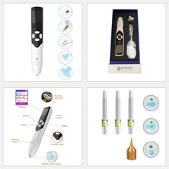PM FacialPure 2.0 – Penna al plasma con ozono multifunzionale per la rimozione di nei e macchie, promozione dell’assorbimento del siero e pulizia profonda della pelle