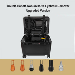 LASER FacialPure 5.0 Ultra – Macchina Laser Picosecondi Portatile in Elegante Valigetta Nera con Doppia Maniglia e Ruote per Rimozione Indolore e Non Invasiva di Tatuaggi e Sopracciglia