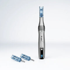 Dr. Pen Ultima M8s Professionale Microneedling Microaghi Dermapen, Ricaricabile tramite USB, Confezione da 5 pezzi, con varie scelte di aghi, con Cartucce di Ricambio