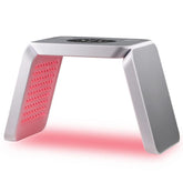 Dispositivo per la cura del viso con terapia a luce LED a 7 colori, 222 perle di luce, strumento di bellezza PDT a luce fotodinamica, pieghevole