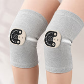 Ginocchiera EMS con Ioni d’Argento – Micro Elettrostimolatore per Ginocchio, Sollievo Mirato dal Dolore e Comfort Articolare, Fisioterapia Domestica