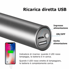 Lampada Per Terapia Con Luce Rossa, Sollievo Portatile E Conveniente Per Articolazioni E Pelle, Doppia Funzione Come Caricabatterie Per Cellulare