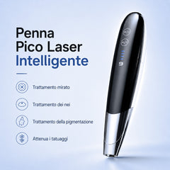 LASER FacialPure LS008 – Penna Laser Picosecondi per Uso Domestico con Posizionamento Luce Blu, Adatta per Rimozione Lentiggini, Sopracciglia Tattoo, Tatuaggi e Schiarimento Pigmenti