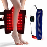 78 LED Fascia Wireless per Polpaccio con Terapia a Luce Rossa e Infrarossa e Vibrazione, per Sollievo Muscolare, Recupero Muscolare e Benessere delle Gambe
