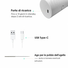 Dispositivo di Bellezza 2-in-1 Nano Spray Anti-Glicazione e “Thermage” Domestico per il Viso – Stimola il Collagene, Ripara i Danni da Zucchero, Idratazione Profonda e Assorbimento del Siero