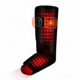 90 LED Stivale Wireless per Polpaccio e Piede con Terapia a Luce Rossa e Infrarossa e Vibrazione, per Sollievo alle Gambe Doloranti e Recupero Muscolare Più Rapido