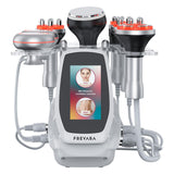 Sistema 80K 6in1 RF Ultrasonico a Cavitazione Vacuum, per Bruciare Grassi, Snellimento del Corpo e Modellamento, con Pannelli EMS