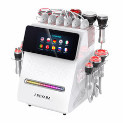 80K 11in1 Macchina per Cavitazione Radiofrequenza, Sistema Dimagrante Corpo Professionale ad Ultrasuoni, Massaggiatore Anticellulite per Salone SPA
