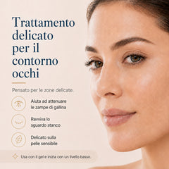 HIFU - FacialDefy 3.0 Lite, HIFU 2in1 Occhi e Viso Ultrasuono Microfocalizzato, Stimola la Produzione di Collagene, Riduce le Rughe