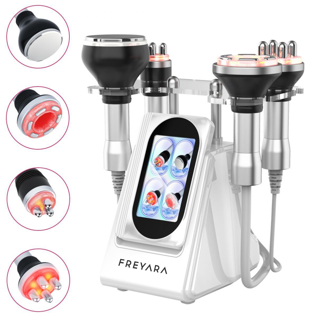 Macchina Cavitazione Ultrasuoni 80K 4in1 con Radiofrequenza e Vacuum, Dispositivo Snellente e Rimodellante per Corpo, Viso, Braccia, Pancia, Vita e Gambe