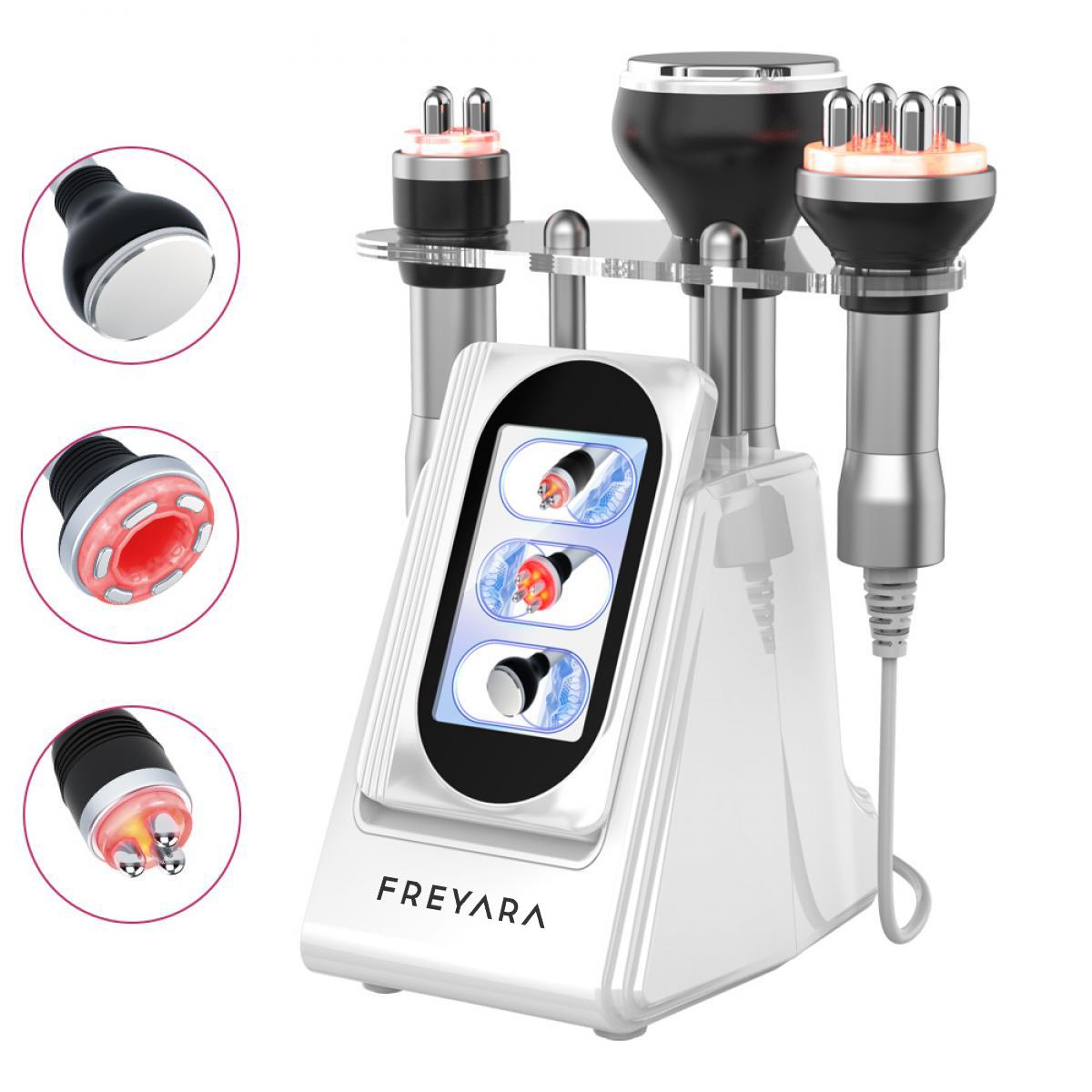 Macchina Cavitazione 80K 3in1, Sistema Snellente Ultrasuoni, Massaggiatore Anticellulite Brucia Grassi per il Corpo