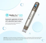 Dr.Pen H3 Hydra Pen, Dermapen Microneedling Professionale, Infusione Automatica di Siero, Ricaricabile tramite USB, Confezione da 5 pezzi, con varie scelte di aghi, con Cartucce di Ricambio