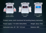 6in1 80K Dispositivo di Cavitazione a Radiofrequenza, con Piastra Lipolaser, Sistema Ultrasuono per Snellimento del Corpo, Massaggiatore Corpo per Bruciare Grassi e Cellulite