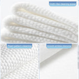 Asciugamano per il viso monouso extra spesso, ultra-spesso, sicuro per la pelle, ecologico (100 pz/busta, 20 x 21 cm)