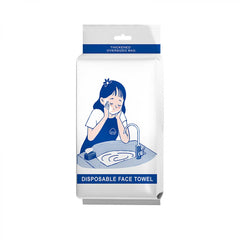 Asciugamano per il viso monouso extra spesso, ultra-spesso, sicuro per la pelle, ecologico (100 pz/busta, 20 x 21 cm)