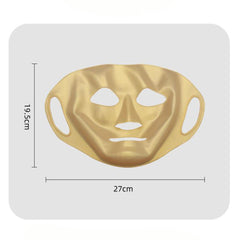 Cover per maschera in silicone 3D con ganci per orecchie, previene la caduta della maschera e favorisce l'assorbimento dell'essenza della maschera