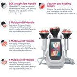 Macchina Cavitazione Radiofrequenza 80K 5in1, Sistema Ultrasonico per Rimodellamento Corpo, Massaggiatore per Bruciare Grassi e Cellulite