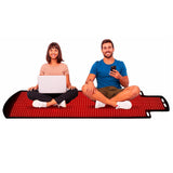 Tappetino Terapia a Luce Rossa 190*80cm con 1300 LED, Luce Infrarossa 660nm & 850nm per Sollievo dal Dolore, Rilassamento Muscolare e Miglioramento della Qualità del Sonno