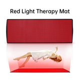 Tappetino Terapia a Luce Rossa 180*80cm con 1280 LED, Luce Infrarossa 660nm & 850nm per Sollievo dal Dolore, Rilassamento Muscolare e Miglioramento della Qualità del Sonno