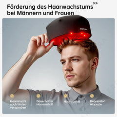 Cappello per Fototerapia a 120 LED, Soluzione Certificata FDA per una Crescita dei Capelli Più Folti e Sani