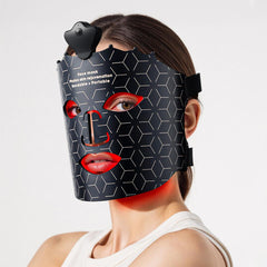 Maschera Facciale a LED con Terapia della Luce a 7 Colori, Design Senza Fili, 80 Perle LED, 240 Chip – Anti-Aging, Trattamento dell’Acne, Rassodante e Cura della Pelle per una Pelle più Liscia