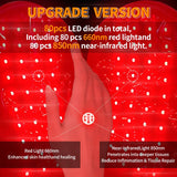 Guanto per terapia a luce rossa e infrarossa a 80 LED di qualità medicale – copertura totale per mani e articolazioni