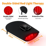 Guanto per terapia a luce rossa e infrarossa a 80 LED di qualità medicale – copertura totale per mani e articolazioni