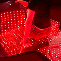 Sacco a Pelo per Terapia della Luce Rossa 200*240cm, 2184 LED 660nm+850nm, Fototerapia a Infrarossi per Modellamento del Corpo, Sollievo dal Dolore e Miglioramento del Sonno
