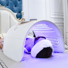 Dispositivo LED Fotodinamico a 4 Colori – Macchina Professionale per Fototerapia a Luce Rossa con Attacco EU, Anti-Acne, Ringiovanimento e Schiarimento della Pelle