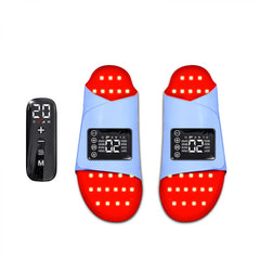 LED-FeetRepair P13 – Scarpe di Fototerapia a Luce Rossa e Infrarossi con 172 LED per Piedi e Caviglie. Alleviano il dolore ai piedi e migliorano la circolazione sanguigna