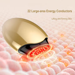 FREYARA UC - FacialFirming 1.0 Golden Glow Dispositivo Bellezza Rafforzatore di Collagene, per Pelle più Soda e Meno Rughe