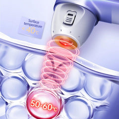 FREYARA UC - FacialFirming 2.0 PRO Strumento di Bellezza Non Invasivo i5 RF Ultrasonic Cannon per il Rafforzamento del Collagene - Attivazione Profonda del Collagene e Soluzione Completa Anti-Invecchiamento